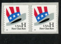 307866814 1998 (XX) SCOTT 3266 POSTFRIS MINT NEVER HINGED - UNCLE SAM'S HAT - Coils & Coil Singles