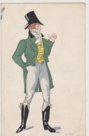 191 _ ILLUSTRATEUR ROUILLIER . HISTOIRE DU COSTUME FRANCAIS .EMPIRE 1811 . BELLE COIFFE - Fashion