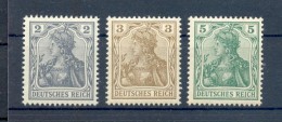 DR-Germania 68/70 LUXUS**POSTFRISCH 32EUR (72518 - Unused Stamps