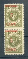 Memel 174S2 TYPENPAAR**POSTFRISCH BPP 100EUR (72467 - Memelland 1923