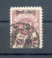 Memel 175III TYPE Gest. BPP 80EUR (72474 - Memelland 1923