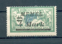 Memel 91I ABART**POSTFRISCH BPP (72232 - Memel (Klaïpeda) 1923