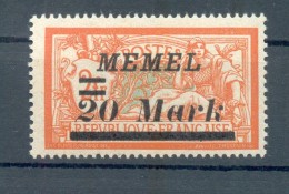 Memel 95II ABART**POSTFRISCH BPP 8EUR (72224 - Memel (Klaïpeda) 1923