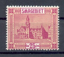 Saar 100I ABART**POSTFRISCH 45EUR (Z4092 - Unused Stamps