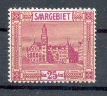 Saar 100VI ABART**POSTFRISCH 45EUR (Z4090 - Unused Stamps