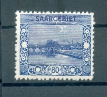 Saar 62II ABART**POSTFRISCH (72423 - Unused Stamps