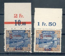 Saar 71 OR+ORF OBERRAND **POSTFRISCH (Z3987 - Unused Stamps