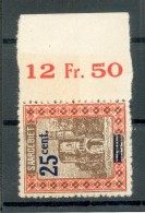 Saar 75 ORF OBERRAND **POSTFRISCH (Z4002 - Unused Stamps