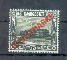 Saar DIENST 15XXI ABART**POSTFRISCH (72386 - Dienstmarken