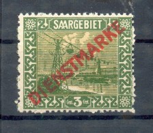 Saar DIENST 1XXI ABART** MNH POSTFRISCH 20EUR (72329 - Service