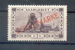 Saar DIENST 30XIII ABART**POSTFRISCH (72403 - Dienstmarken