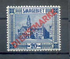 Saar DIENST 5I ABART**POSTFRISCH (72363 - Dienstmarken