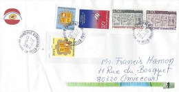 Andorra 2014 La Vella French Revolution Heraldy Cows Bishop Cover - Storia Postale