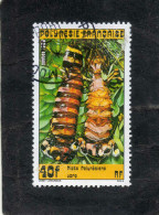 POLYNESIE  : Cuisine - Plat Polynésien : "Varo" (la Squille)- Crustacés - Alimentation - - Used Stamps
