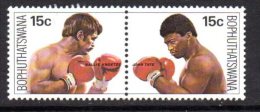 Bophuthatawana 1979 Knoetze-Tate Boxing Match Set Of 2, MNH - Bofutatsuana