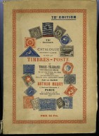 CATALOGUE ILLUSTRE DE TIMBRES-POSTE MAURY 1936 - Francia