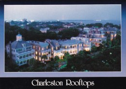 Charleston Rooftops At Night Charleston South Caroline - Charleston