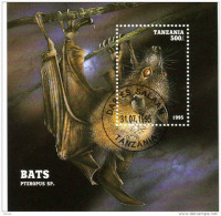 TANSANIA 1995 - Fledermaus, Bat - Block 286 - Chauve-souris