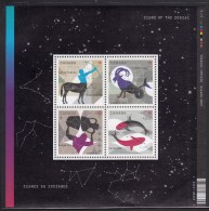 Canada MNH Scott #2447 Souvenir Sheet Of 4 (P) Sagittarius, Capricorn, Aquarius, Pisces - Signs Of The Zodiac - Nuevos