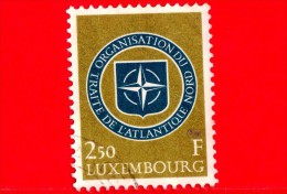 LUSSEMBURGO - Usato - 1959 - 10 Anni Della NATO - N.A.T.O. - Emblema - 2.50 - Gebruikt