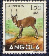 Angola 1953 Oblitéré Rond Used Animaux Sauvages Sitatonga Sitatunga Antilope Guib D'Eau - Angola