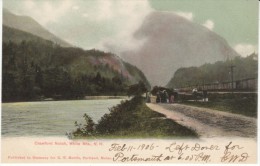 Crawford Notch New Hampshire, White Mountains Scene, C1900s Vintage Postcard - White Mountains