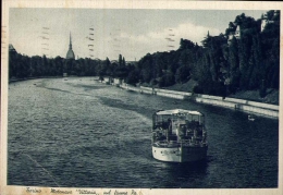 Torino - Motonave - Vittoria Sul Fiume Po - 13 - Formato Grande Viaggiata - Fiume Po