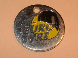 Jeton De Caddies - EURO TYRE - Munten Van Winkelkarretjes