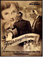 Illustrierte Film-Bühne  -  "Frühlingsstimmen" -  Mit Paul Hörbiger  -  Filmprogramm Nr. 1417 Von Ca. 1951 - Magazines