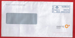 Norway Cover Meter Franking 2014 - Storia Postale