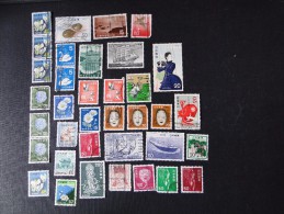 Japon Lot De 37 Timbres Oblit. - Collezioni & Lotti