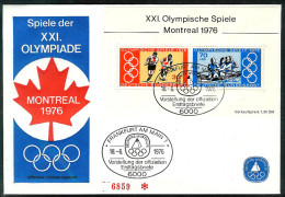 Bund 1976: FDC  Olym.Sommerspiele    (C025) - 1971-1980