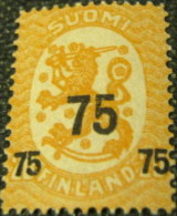 Finland 1919 20p Overprinted 75p - Mint - Nuovi