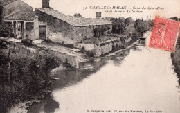 Chaillé Les Marais : Canal Des Cinq Abbés - Chaille Les Marais