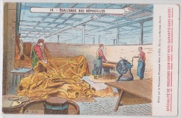 MARCQ-EN-BAROEUL - Tannerie Fremaux - Egalisage Des Dépouilles - Industrie Du Cuir - Tannery - Leather Industry - Marcq En Baroeul
