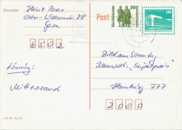 DDR / GDR - Postkarte Echt Gelaufen / Postcard Used (D1281) - Postkarten - Gebraucht