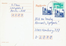 DDR / GDR - Postkarte Echt Gelaufen / Postcard Used (D1282) - Postkarten - Gebraucht