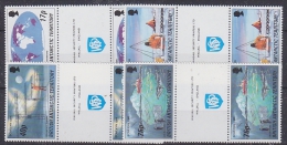 British Antarctic Territory 1996 Scar 4v  Gutter ** Mnh (20655 - Ongebruikt