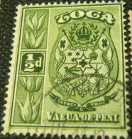 Tongo 1897 Coat Of Arms 0.5d - Used - Tonga (...-1970)