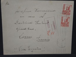 ESPAGNE - Lettre Censurée - Guerre Nationaliste - Détaillons Collection - Lot N° 5478 - Bolli Di Censura Nazionalista