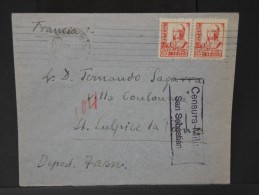 ESPAGNE - Lettre Censurée - Guerre Nationaliste - Détaillons Collection - Lot N° 5481 - Bolli Di Censura Nazionalista