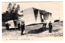 91 - Juvisy - Port Aviation - L'Aéroplane Voisin - Editeur: LL N° 63 (Etat) - Juvisy-sur-Orge