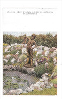 The Leaking Boot Statue Comical  Rockery  Cleethorpes Used 1927 - Other & Unclassified