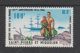 SPM   1966  Aerien N° 36   Neuf  **  (sans Trace De Charniere) - Unused Stamps