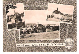 Deutschland - Oederan - Alte Ansichten - Nice Motorbike Stamp - Oederan