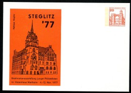 BERLIN PP76 D1/003 Privat-Postkarte RATHAUS STEGLITZ ** 1977 - Postales Privados - Nuevos