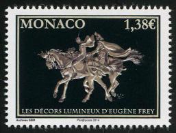 MONACO - 2014 - Art, Les Décors Lumineux D'Eugene Frey - 1v Neufs // Mnh - Neufs