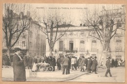 MACON. - Incendie Du Théâtre, 8 Et 9 Fevrier 1907. - Macon