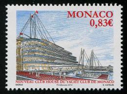 MONACO - 2014 - Nouveau Club House Du Yatch Club De Monaco - 1v Neufs // Mnh - Unused Stamps