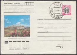 1982-EP-45 CUBA 1982. Ed.191i. ENTERO POSTAL. POSTAL STATIONERY. JOSE MARTI 5c. HOTEL PASACABALLO. BAHIA HONDA. USED. - Oblitérés